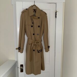BURBERRY Trench Coat with Winter Lining Size 40 Regular